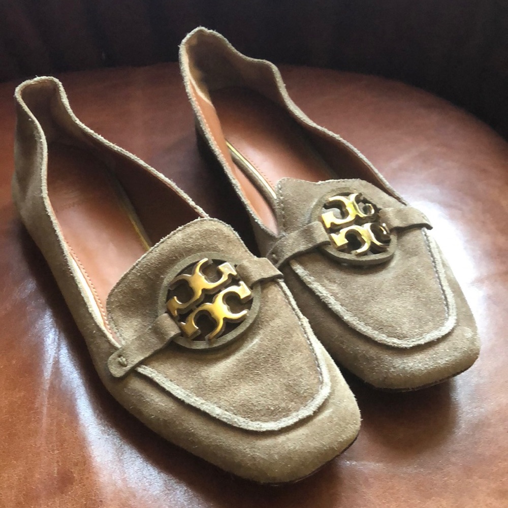 Tory Burch Metal Miller Loafers 6M